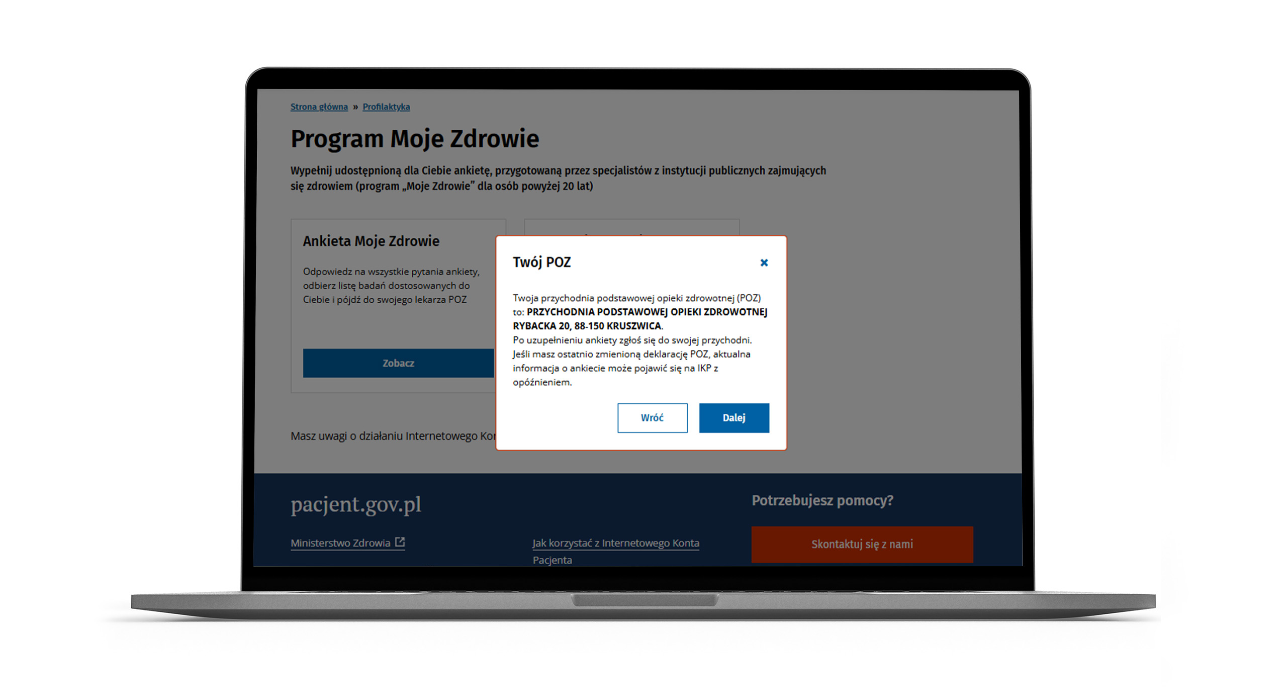 lekarz w ankiecie moje zdroiwe