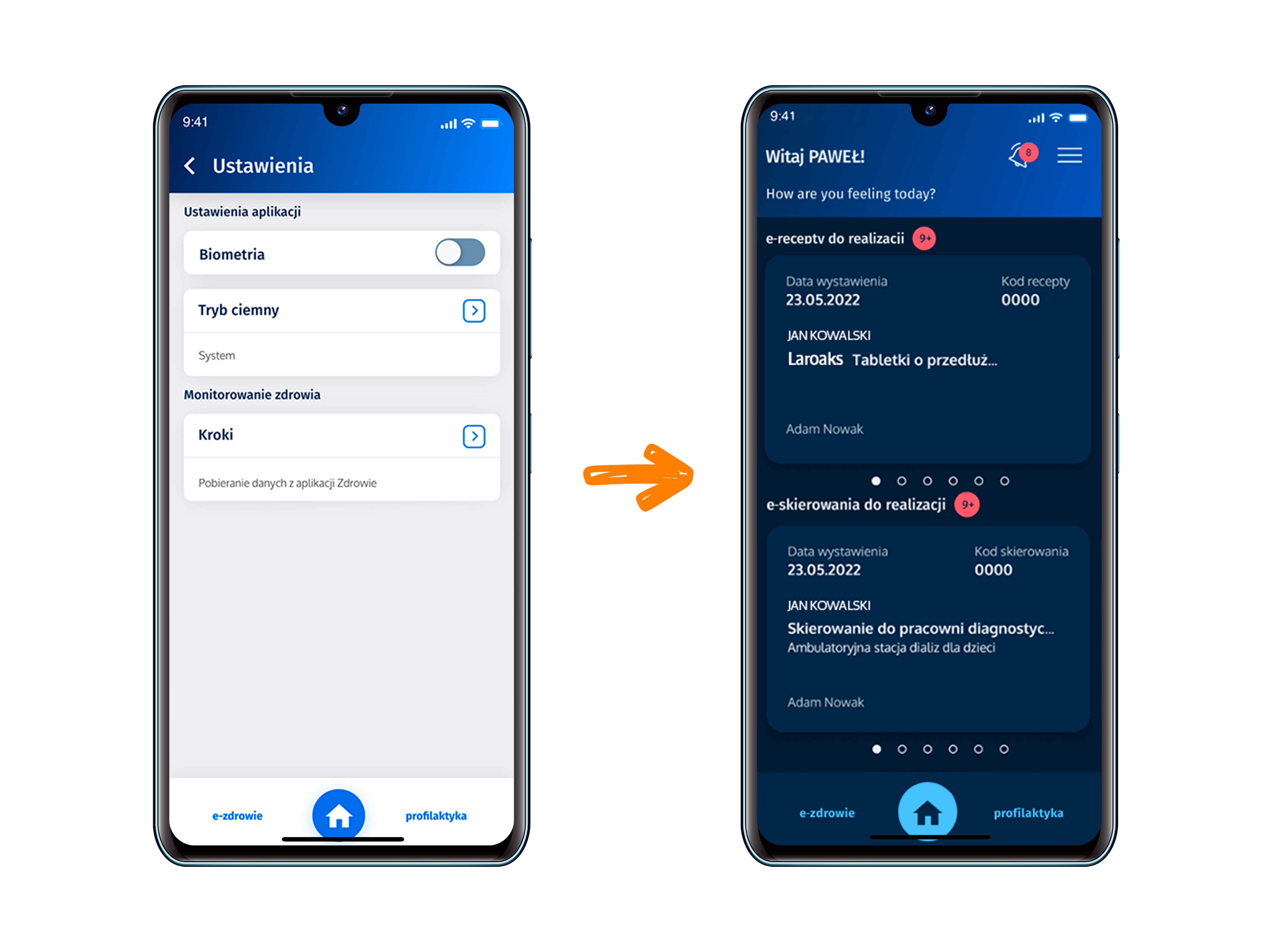 Włączanie ciemnego motywu